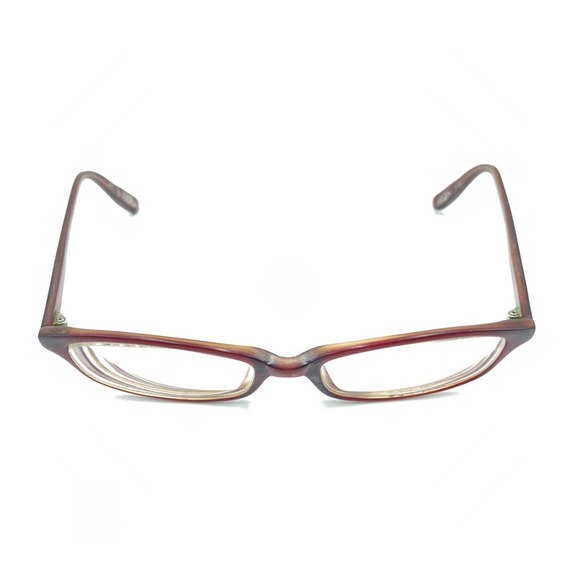 Oliver Peoples Maria SHA Ruby Red Rectangle Eyeglasses Frames 49-16 135 Designer - Picture 2 of 12